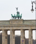 Detektive observieren am Brandenburger Tor